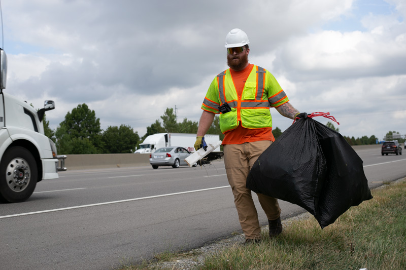 Road worker